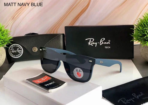 RAYBAN Black & Black 650 Sunglass For Unisex.