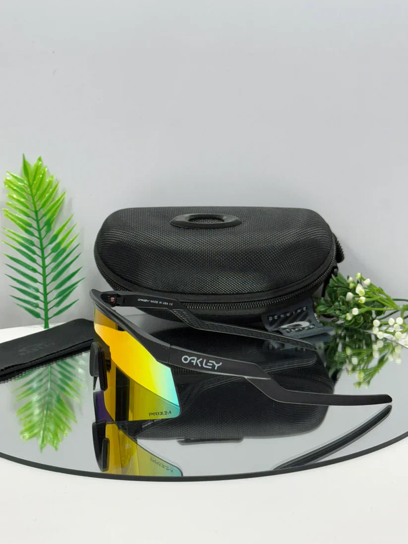 Oakley Hydra sport Sunglasses (Black & Orange) 🕶️