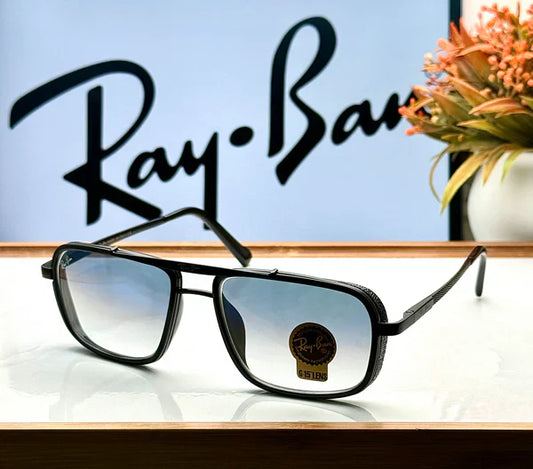 RayBan 4413 Black BLUE DC GLASS LENS