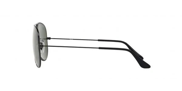 RayBan Aviator Classic Black G-15 UV-400 Sunglasses