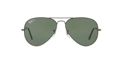 RayBan Aviator Classic Silver G-15 UV-400 Sunglasses