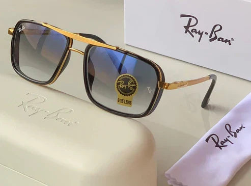 RB New Modern Stylish Addition Shaded 4413 Side Cap Square Sunglass For Unisex