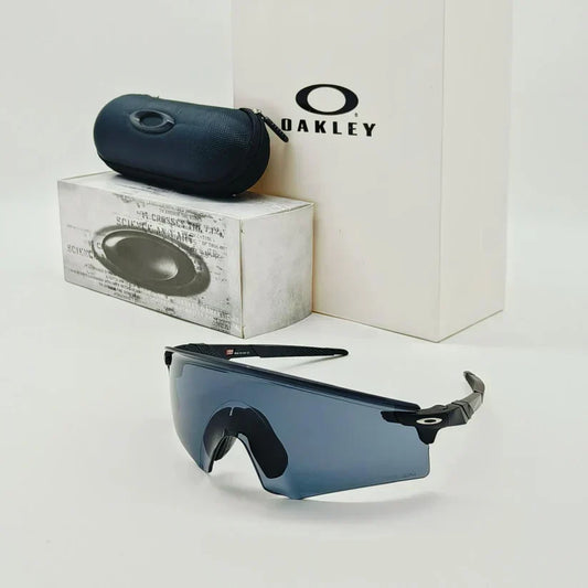 OAKLEY Encoder Sports Sunglasses ( Black & Black )