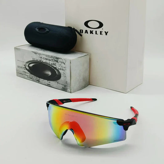 OAKLEY Encoder Sports Sunglasses (RED MIRROR)