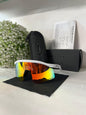 Oakley Hydra sport Sunglasses (WHITE & ORANGE) 🕶️