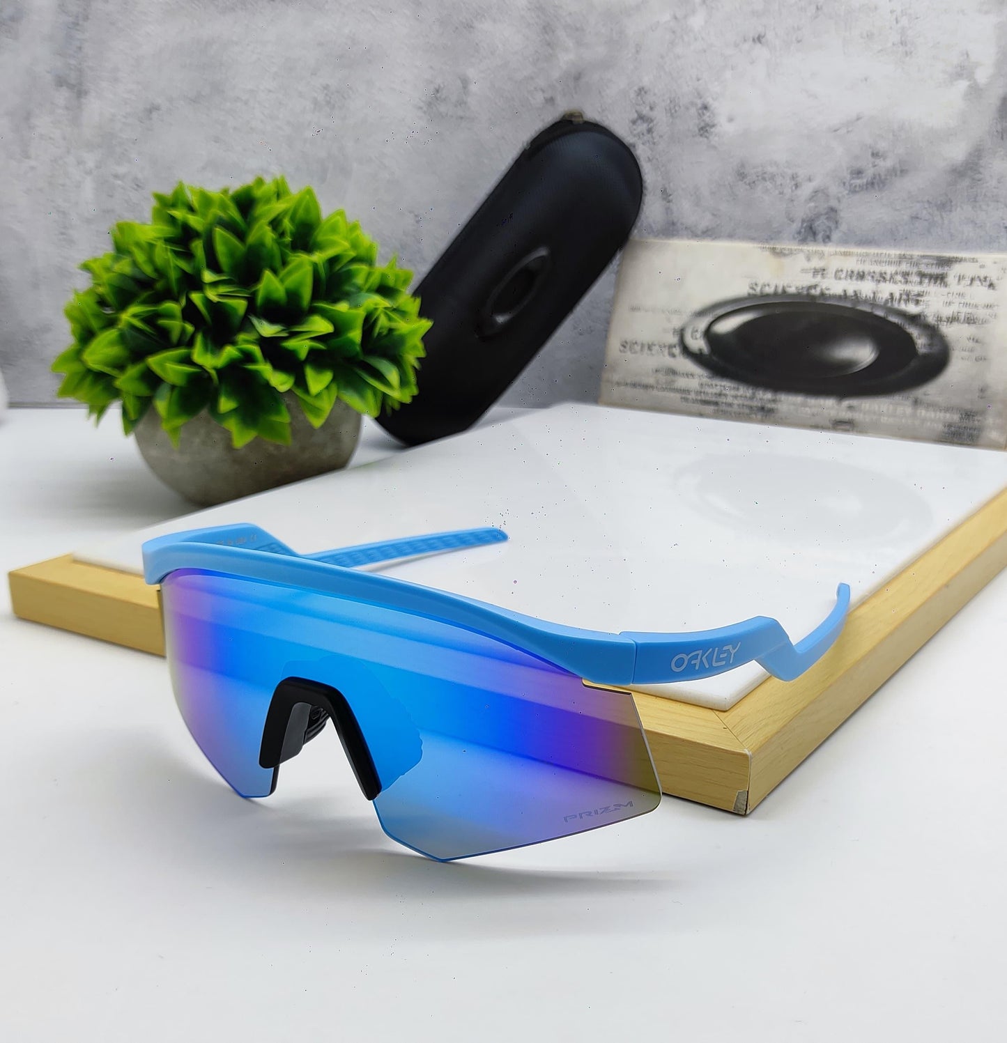 Oakley Hydra sport Sunglasses (Blue & blue) 🕶️